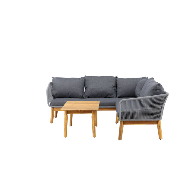 Lounge-Set Chania Grau – Moderne Outdoor-Lounge