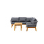 Lounge-Set Chania Grau – Moderne Outdoor-Lounge