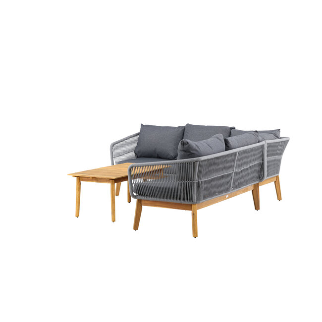 Lounge-Set Chania Grau – Moderne Outdoor-Lounge