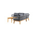 Lounge-Set Chania Grau – Moderne Outdoor-Lounge