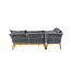 Lounge-Set Chania Grau – Moderne Outdoor-Lounge