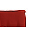 Outdoor-Bankauflage Cushion Rot aus Polyester, 116 cm × 46 cm, UV-beständig und wetterfest – für Gartenbank & Liegestuhl