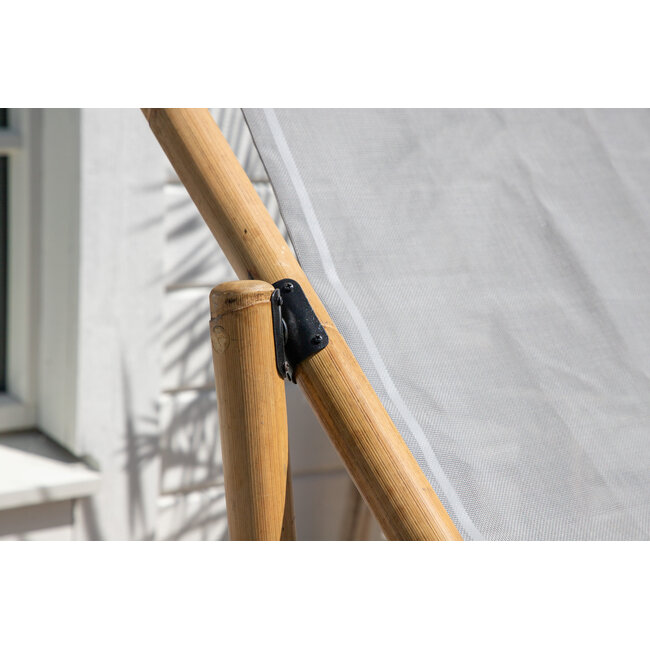 Gartensessel Cane – Loungesessel 74×115×85 cm Rattan & Textilene