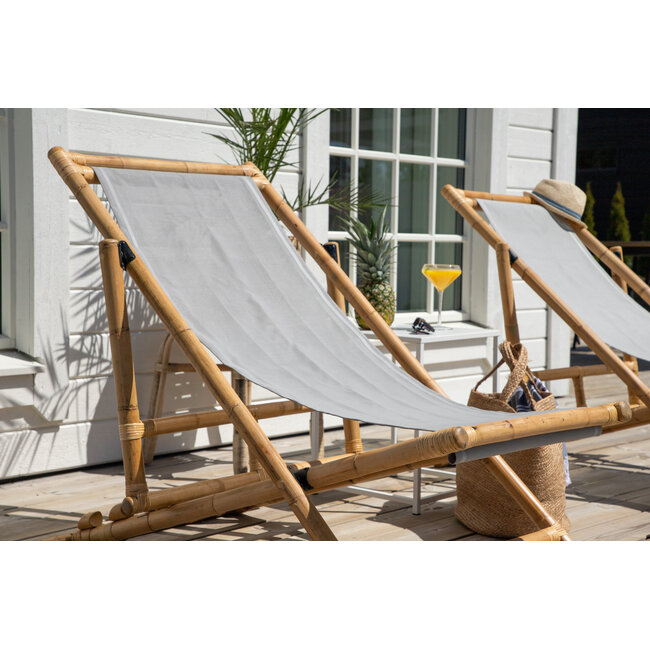 Gartensessel Cane – Loungesessel 74×115×85 cm Rattan & Textilene