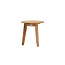 Gartentisch Chania – Beistelltisch Ø40×42 cm Akazienholz Outdoor