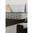 Lounge-Set Brentwood Grau – Outdoor-Lounge 186×73×89 cm Polyrattan und Kunstfaser