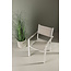 Gartenstuhl Copacabana Beige – Niedriglehner 57×61×88 cm Textilene & Aluminium