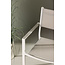 Gartenstuhl Copacabana Beige – Niedriglehner 57×61×88 cm Textilene & Aluminium
