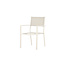 Gartenstuhl Copacabana Beige – Niedriglehner 57×61×88 cm Textilene & Aluminium
