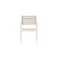 Gartenstuhl Copacabana Beige – Niedriglehner 57×61×88 cm Textilene & Aluminium