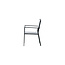 Gartenstuhl Copacabana Grau – Niedriglehner 57×61×88 cm Textilene und Aluminium