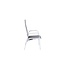 Gartenstuhl Copacabana Grau – Hochlehner 57×65×110 cm Textilene und Aluminium