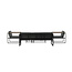 Lounge-Set Dakar Schwarz/Grau – 3-Sitzer Sofa 188×80×67 cm Stahl & Glas