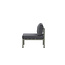 Gartensofa Copacabana Khaki – Lounge-Sessel 70×74×65 cm Aluminium & Feather