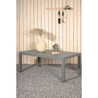 Venture Home Gartentisch Copacabana Khaki – Couchtisch 120×70×45 cm Aluminium
