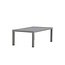 Gartentisch Copacabana Khaki – Couchtisch 120×70×45 cm Aluminium