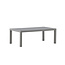 Gartentisch Copacabana Khaki – Couchtisch 120×70×45 cm Aluminium