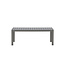 Gartentisch Copacabana Khaki – Couchtisch 120×70×45 cm Aluminium