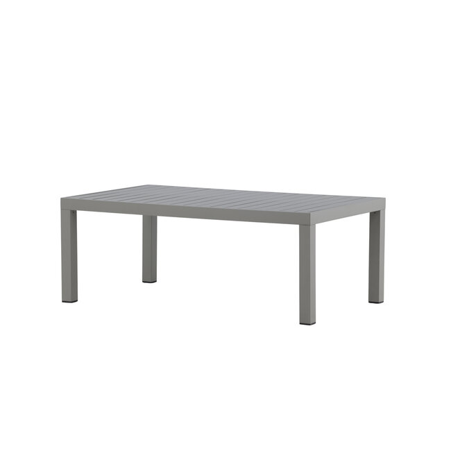 Gartentisch Copacabana Khaki – Couchtisch 120×70×45 cm Aluminium