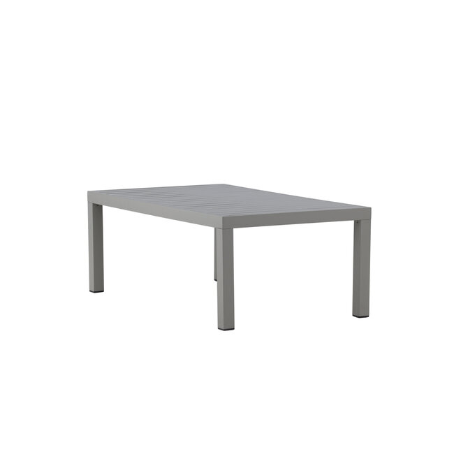 Gartentisch Copacabana Khaki – Couchtisch 120×70×45 cm Aluminium