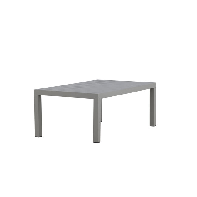 Gartentisch Copacabana Khaki – Couchtisch 120×70×45 cm Aluminium