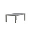 Gartentisch Copacabana Khaki – Couchtisch 120×70×45 cm Aluminium