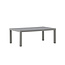 Gartentisch Copacabana Khaki – Couchtisch 120×70×45 cm Aluminium