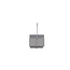 Feuerstelle Godoma Silber – Feuerschale 42×30×49 cm Stahl