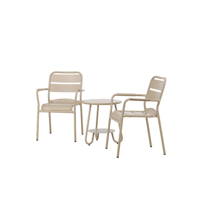 Gartenmöbel-Set Faro – Essgruppe Aluminium Tisch & 4 Stühle