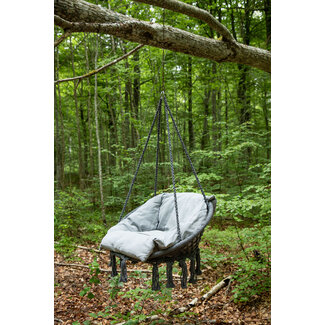 Venture Home Gartenliege Hamtic Grau – Outdoor-Liege 80×60×90 cm Polyester & Cotton