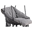 Gartenliege Hamtic Grau – Outdoor-Liege 80×60×90 cm Polyester & Cotton