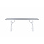 Gartentisch Garcia Grau – Esstisch 200×100×74 cm Aluminium & Aintwood