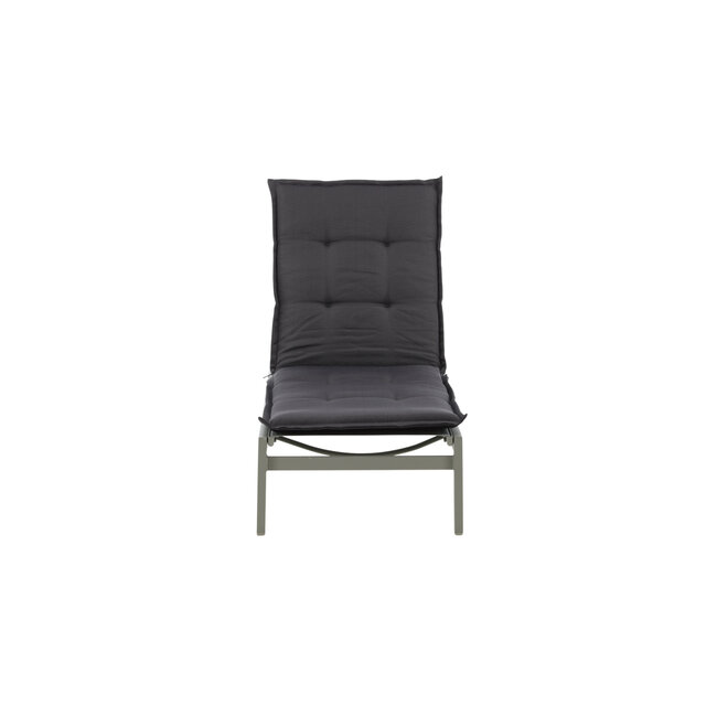Auflage Hanna Dunkelgrau – Liegenauflage 193×60×6 cm Polyester