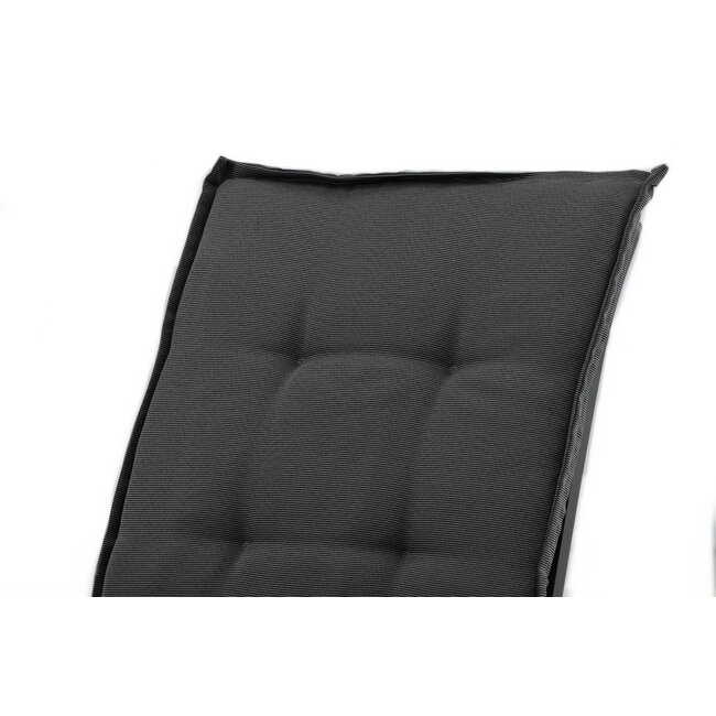 Auflage Hanna Dunkelgrau – Liegenauflage 193×60×6 cm Polyester