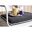 Outdoor-Sitzauflage Holmsund Dunkelgrau aus Polyester, 39 cm × 46 cm × 4 cm, UV-beständig und wetterfest
