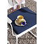 Outdoor-Sitzauflage Holmsund Blau aus Polyester, 39 cm × 46 cm × 4 cm, UV-beständig und wetterfest