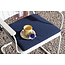Outdoor-Sitzauflage Holmsund Blau aus Polyester, 39 cm × 46 cm × 4 cm, UV-beständig und wetterfest