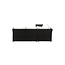 Lounge-Set Haiti Schwarz – Outdoor-Lounge aus Polyrattan, Schaumstoff, Polyester und Glas, Sofatiefe 59 cm, Höhe 64 cm, mit Glastisch
