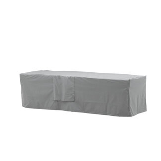 Venture Home Schutzhülle Klas Grau – Möbelabdeckung 60 × 180 cm, H 50 cm, Polyester