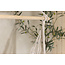 Gartenliege Kalino Offwhite – Entspannungsliege aus Cotton, Polyester und Holz, Breite 110 cm, Höhe 135 cm, für Garten und Terrasse