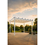 Sonnenschirm Lazio Weiß – XXL-Rechteckschirm aus Aluminium und Polyester, 395 × 345 cm, Höhe 250 cm, UV-Schutz