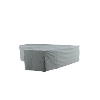 Venture Home Schutzhülle Klas Grau – Große Gartenmöbel-Abdeckung aus Polyester Ø 100 × H 84 cm