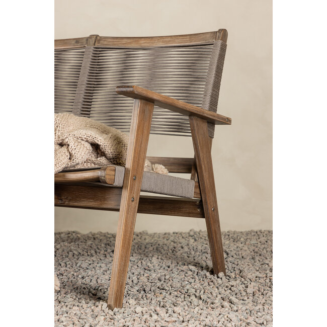 Gartensofa Little John Braun – Loungekomfort für die Terrasse