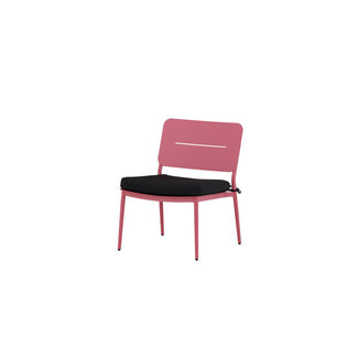 Venture Home Gartensessel Lina Pink – Loungesessel 55×59×73 cm Stahl & Polster