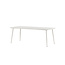 Gartentisch Lina Beige – Esstisch 200×90×75 cm Aluminium