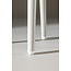 Gartenbeistelltisch Lina Beige – Runder Sofatisch ø40×H35 cm Aluminium