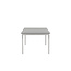 Gartentisch Levels Weiß – Esstisch 229×100×75 cm Aluminium und Aintwood