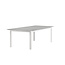 Gartentisch Levels Weiß – Esstisch 229×100×75 cm Aluminium und Aintwood