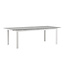 Gartentisch Levels Weiß – Esstisch 229×100×75 cm Aluminium und Aintwood