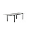 Gartentisch Levels Schwarz – Esstisch 229×100×75 cm Aluminium und Aintwood